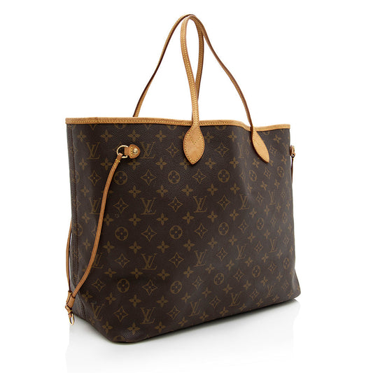 Louis Vuitton Monogram Canvas Neverfull GM Tote (SHF-17731)