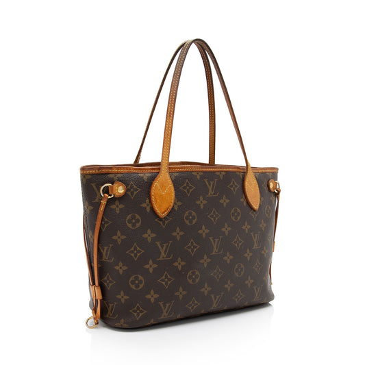 Louis Vuitton Monogram Canvas Neverfull PM Tote - FINAL SALE (SHF-45G3Rn)