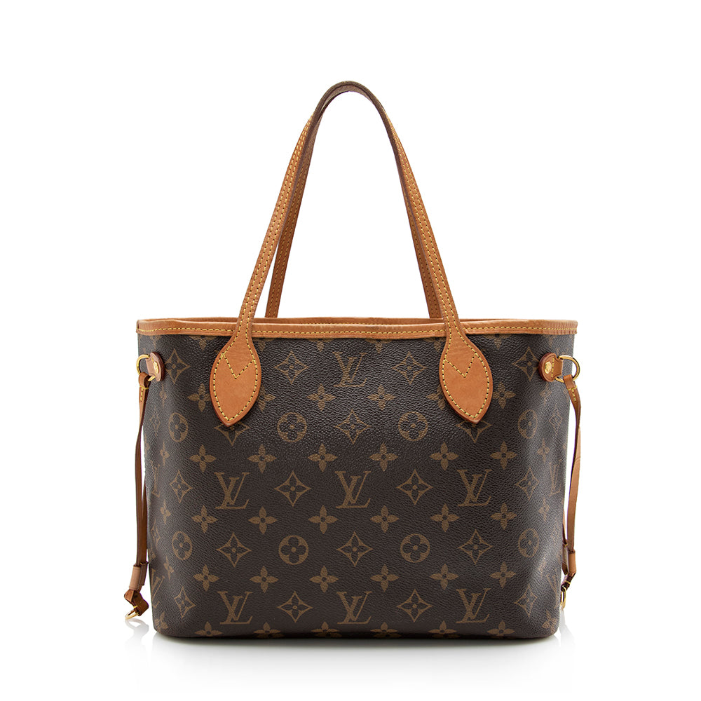 Louis Vuitton Monogram Canvas Neverfull PM Tote (SHF-16683)