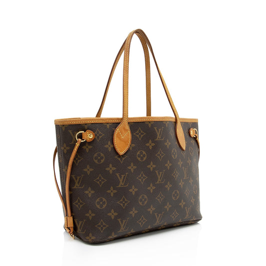 Louis Vuitton Monogram Canvas Neverfull PM Tote (SHF-s5qFrS)