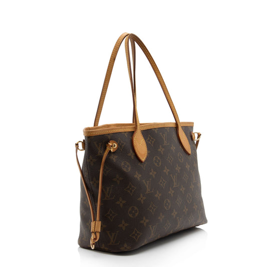 Louis Vuitton Monogram Canvas Neverfull PM Tote (SHF-21qFKS)