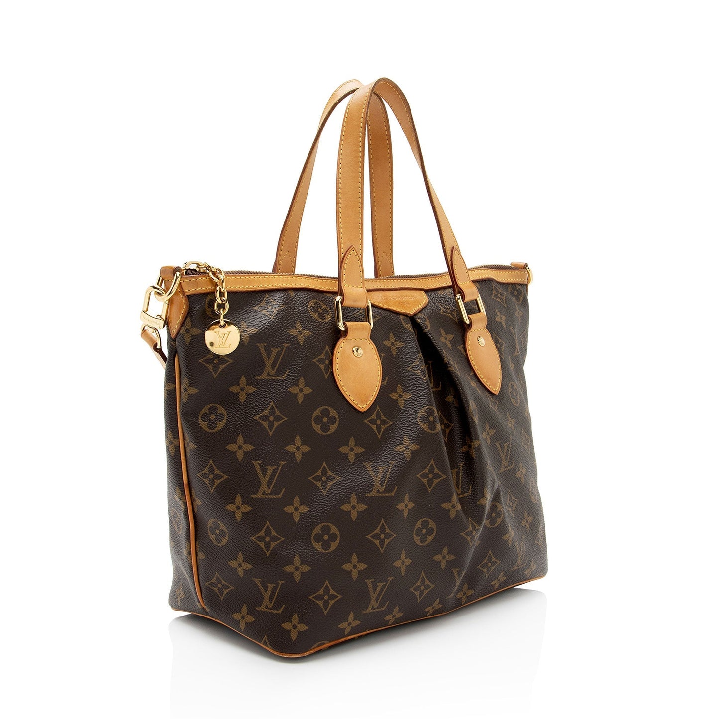 Louis Vuitton Monogram Canvas Palermo PM Tote (SHF-7Kefhj)