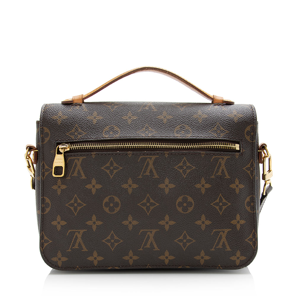 Louis Vuitton Monogram Canvas Pochette Metis Shoulder Bag (SHF-21209)