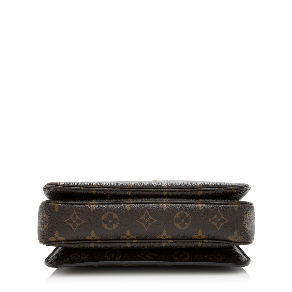 Louis Vuitton Monogram Canvas Pochette Metis Shoulder Bag (SHF-21209)