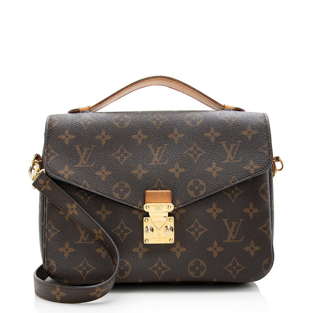 Louis Vuitton Monogram Canvas Pochette Metis Shoulder Bag (SHF-21209)