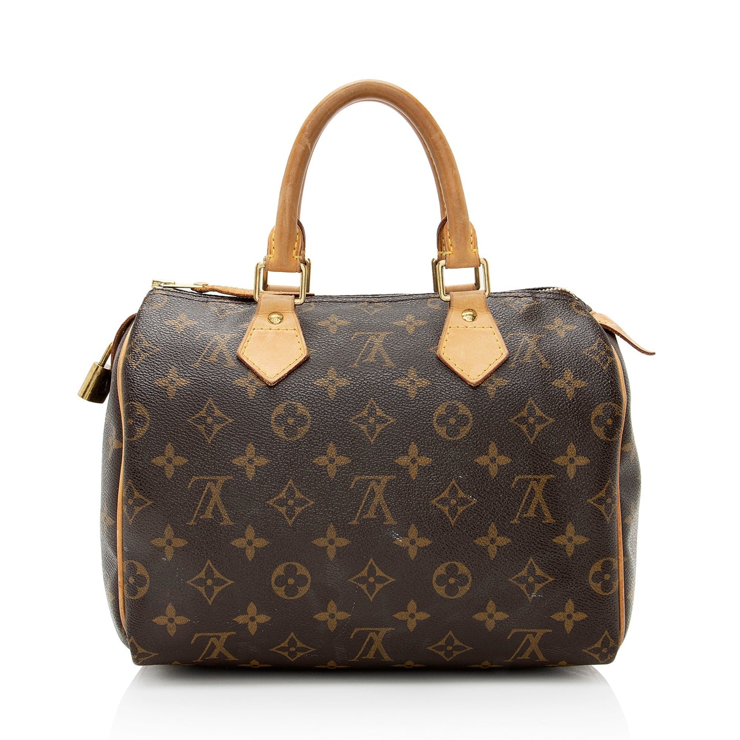 Louis Vuitton Monogram Canvas Speedy 25 Satchel (SHF-22237)
