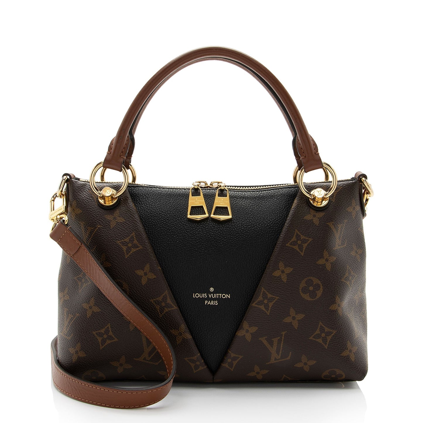 Louis Vuitton Monogram Canvas V Tote BB (SHF-Usc1kb)
