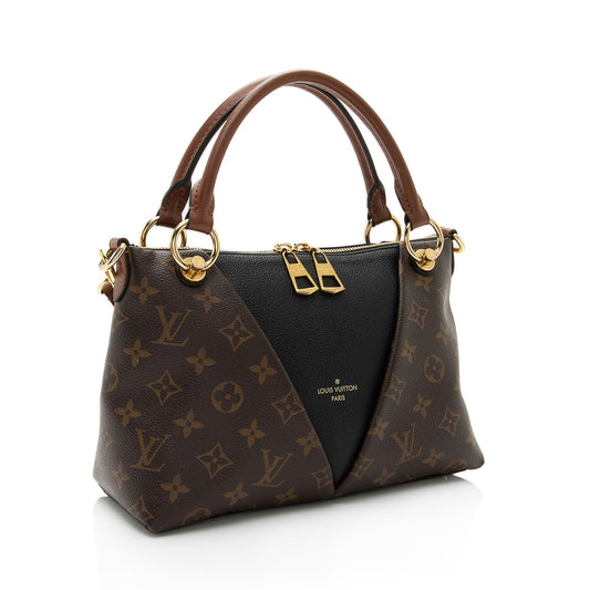 Louis Vuitton Monogram Canvas V Tote BB (SHF-Usc1kb)