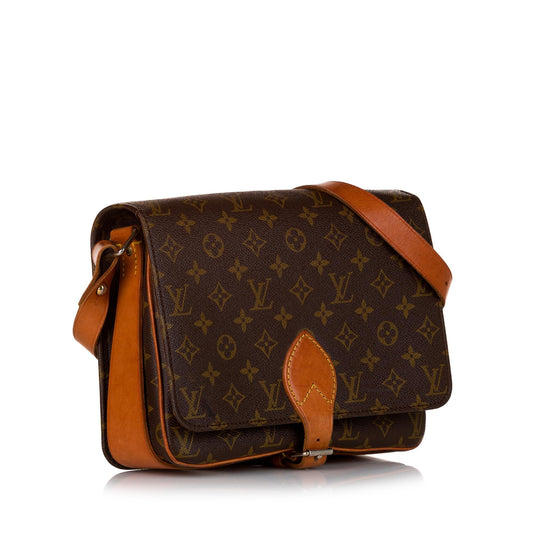 Louis Vuitton Monogram Cartouchiere GM (SHG-35417)