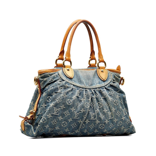 Louis Vuitton Monogram Denim Neo Cabby MM (SHG-bYQHaz)