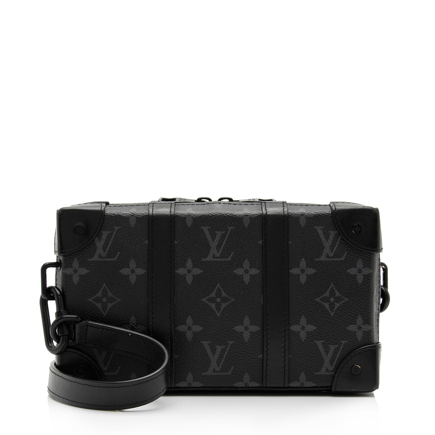 Louis Vuitton Monogram Eclipse Soft Trunk Crossbody Bag (SHF-Nart3O)