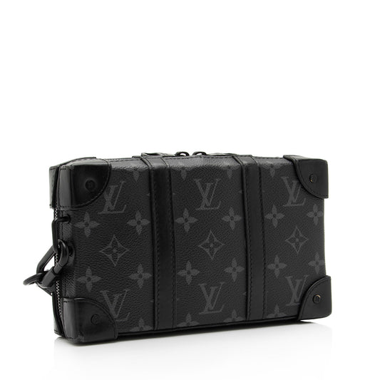 Louis Vuitton Monogram Eclipse Soft Trunk Crossbody Bag (SHF-Nart3O)