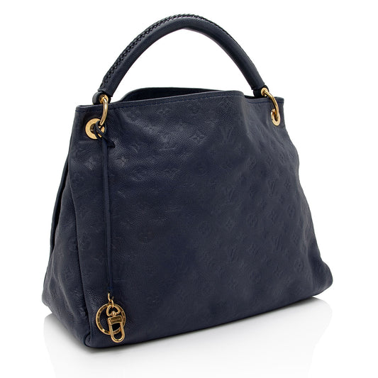 Louis Vuitton Monogram Empreinte Artsy MM Shoulder Bag (SHF-E7RR7v)
