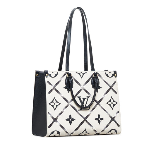 Louis Vuitton Monogram Empreinte Broderie OnTheGo (SHG-vkuBtI)