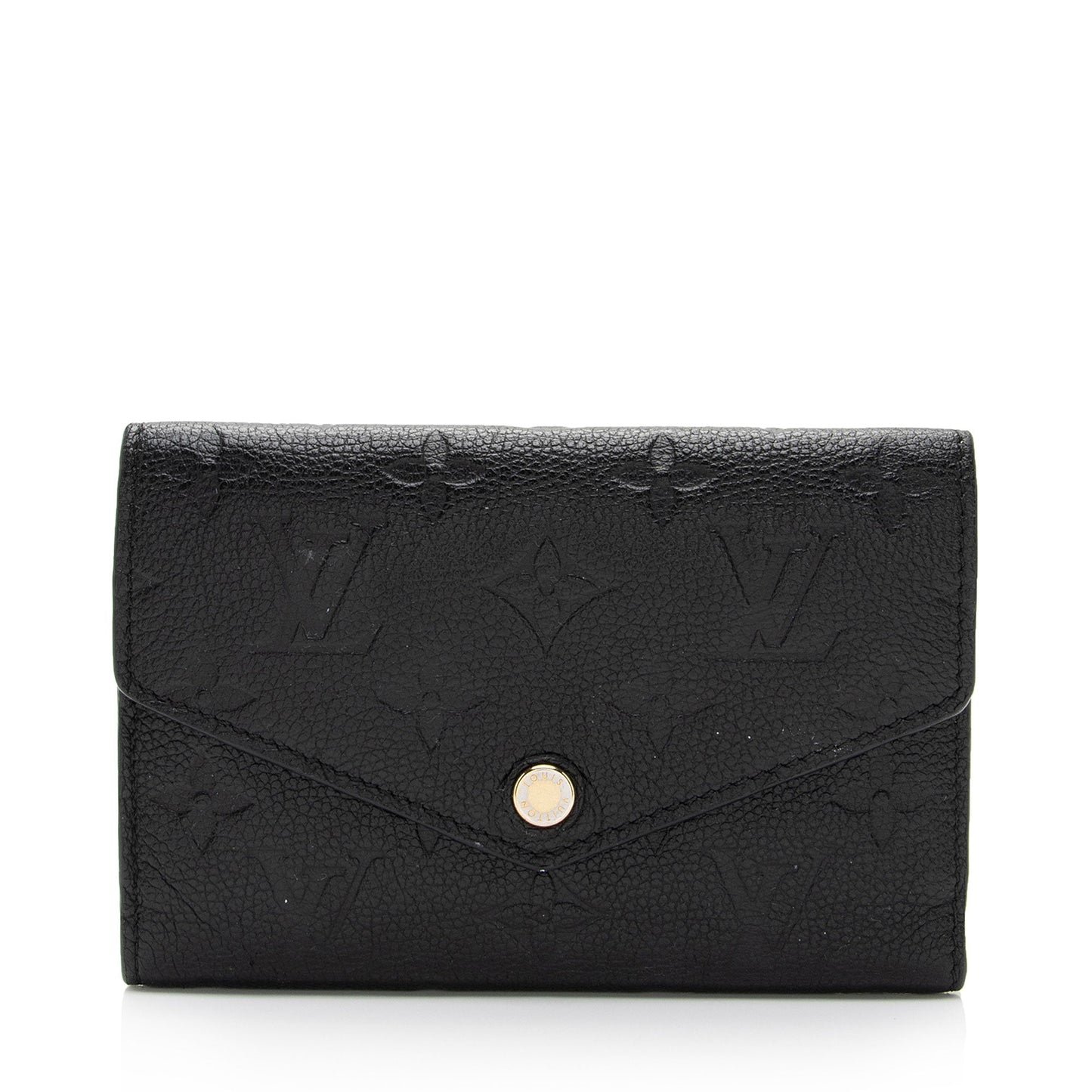 Louis Vuitton Monogram Empreinte Compact Curieuse Wallet (SHF-mhTQmv)