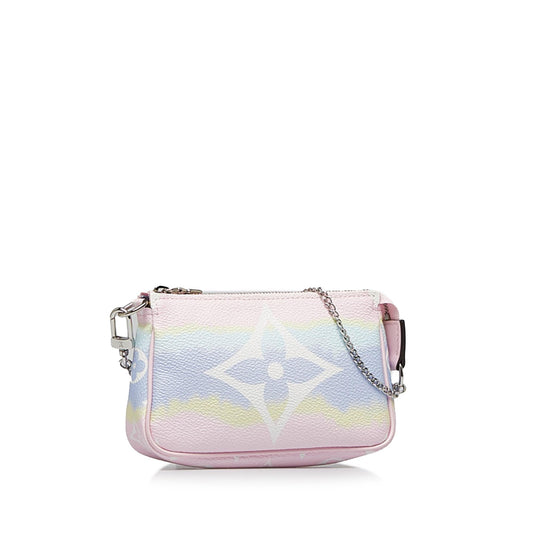 Louis Vuitton Monogram Escale Mini Pochette Accessoires (SHG-AjM93u)