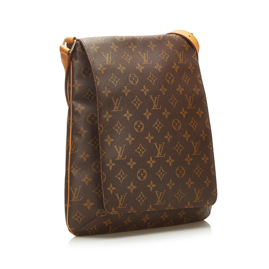 Louis Vuitton Monogram GM Musette Salsa Long Strap (SHG-35149)