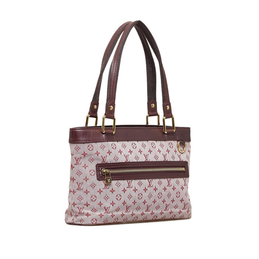 Louis Vuitton Monogram Mini Lin Lucille PM (SHG-exi0l2)
