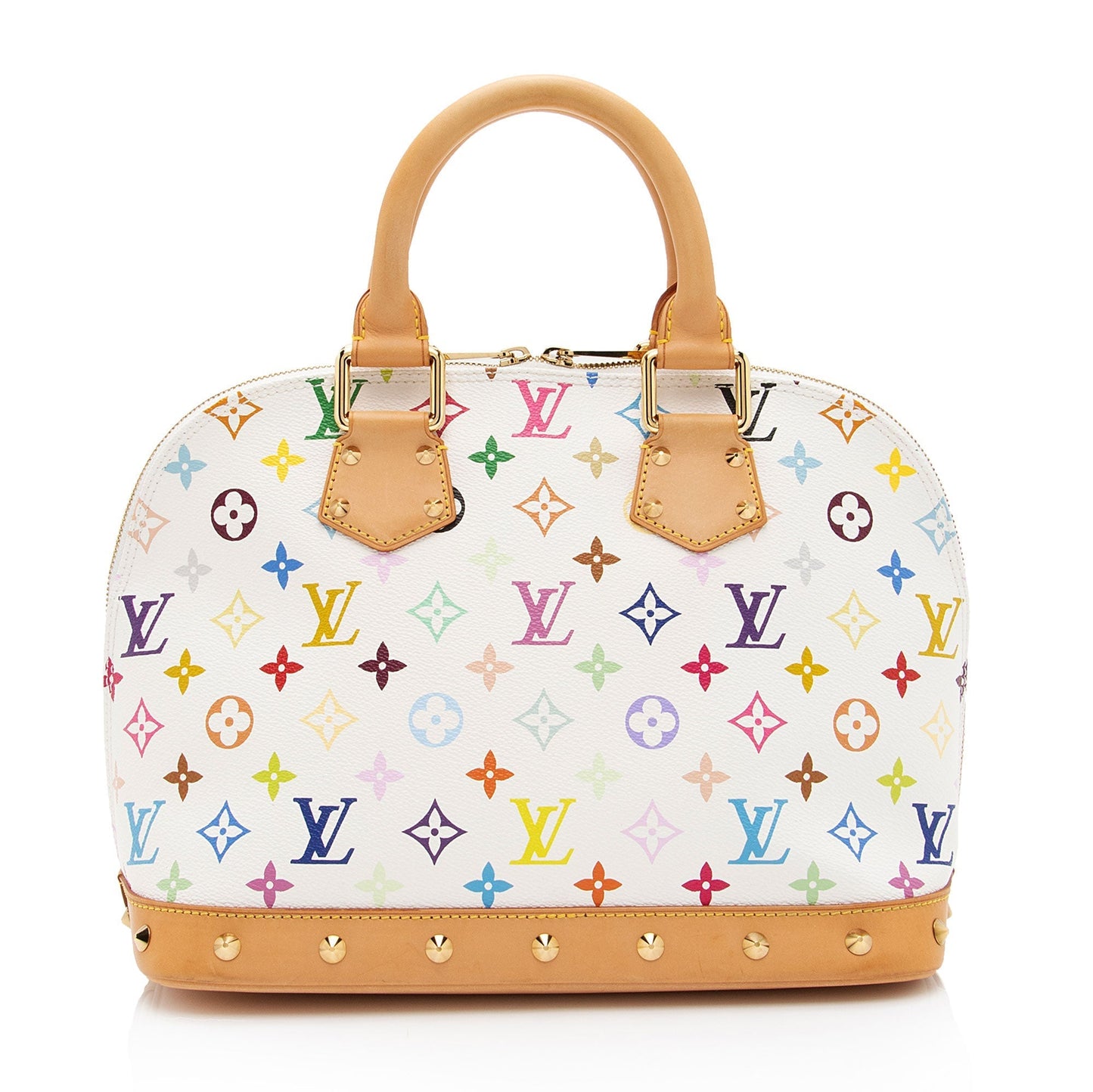 Louis Vuitton Monogram Multicolore Alma Satchel (SHF-Zj7zks)