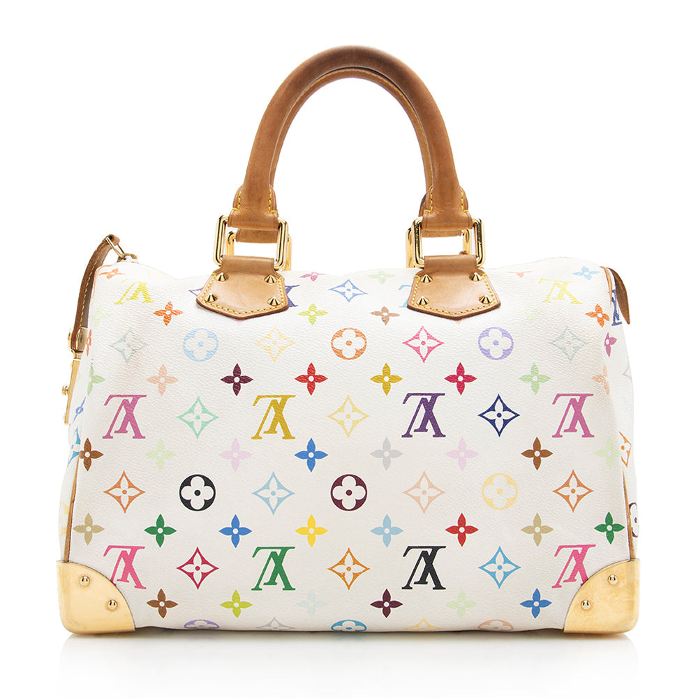 Louis Vuitton Monogram Multicolore Speedy 30 Satchel - FINAL SALE (SHF-17866)