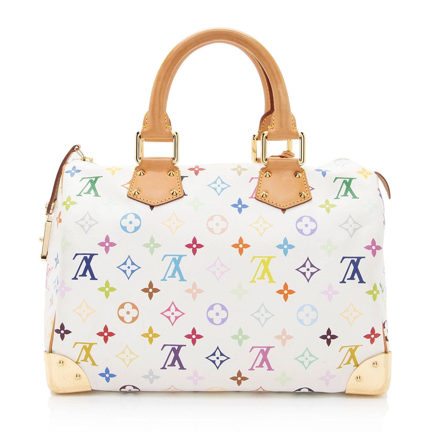 Louis Vuitton Monogram Multicolore Speedy 30 Satchel (SHF-Hnt6bW)