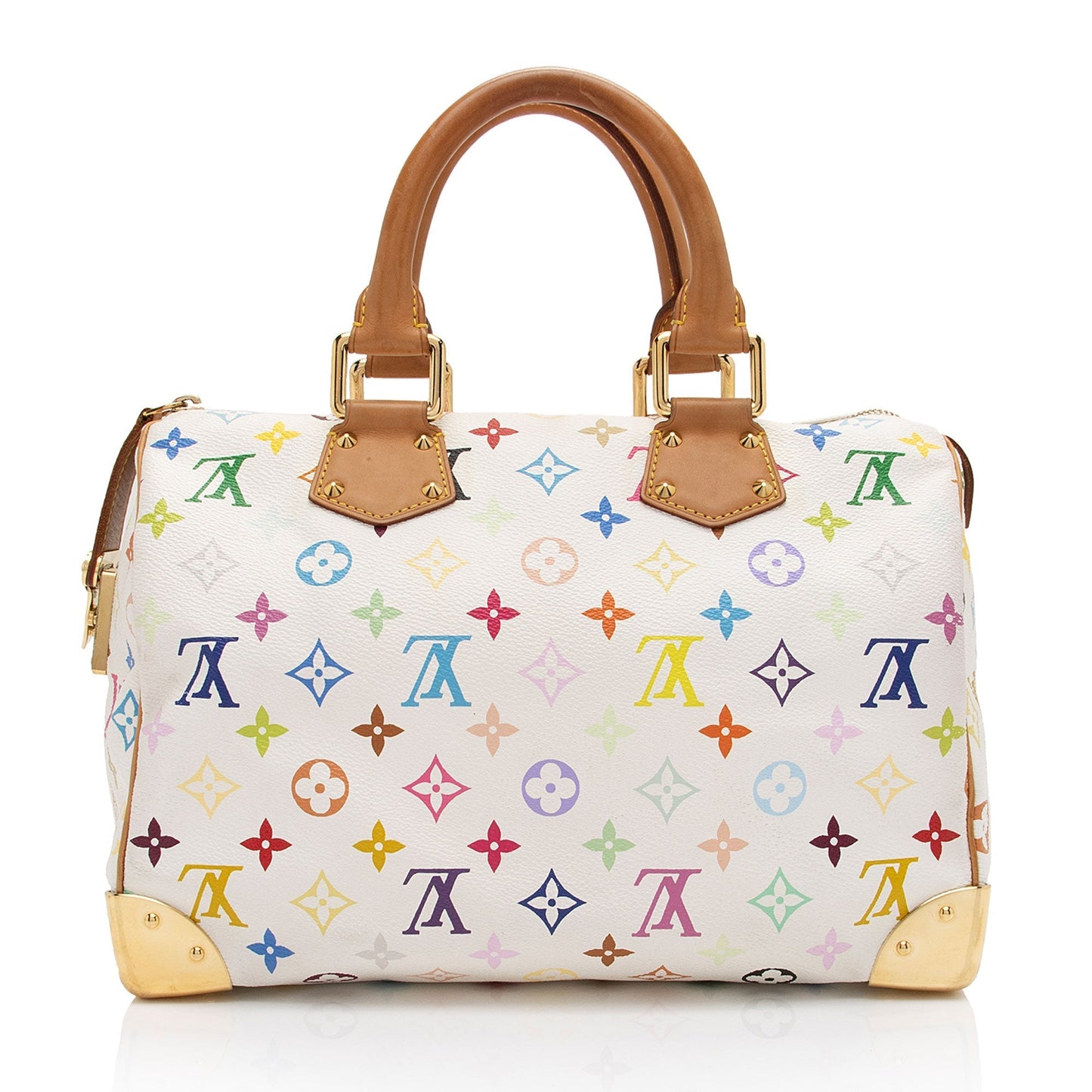 Louis Vuitton Monogram Multicolore Speedy 30 Satchel (SHF-6zQaEL)