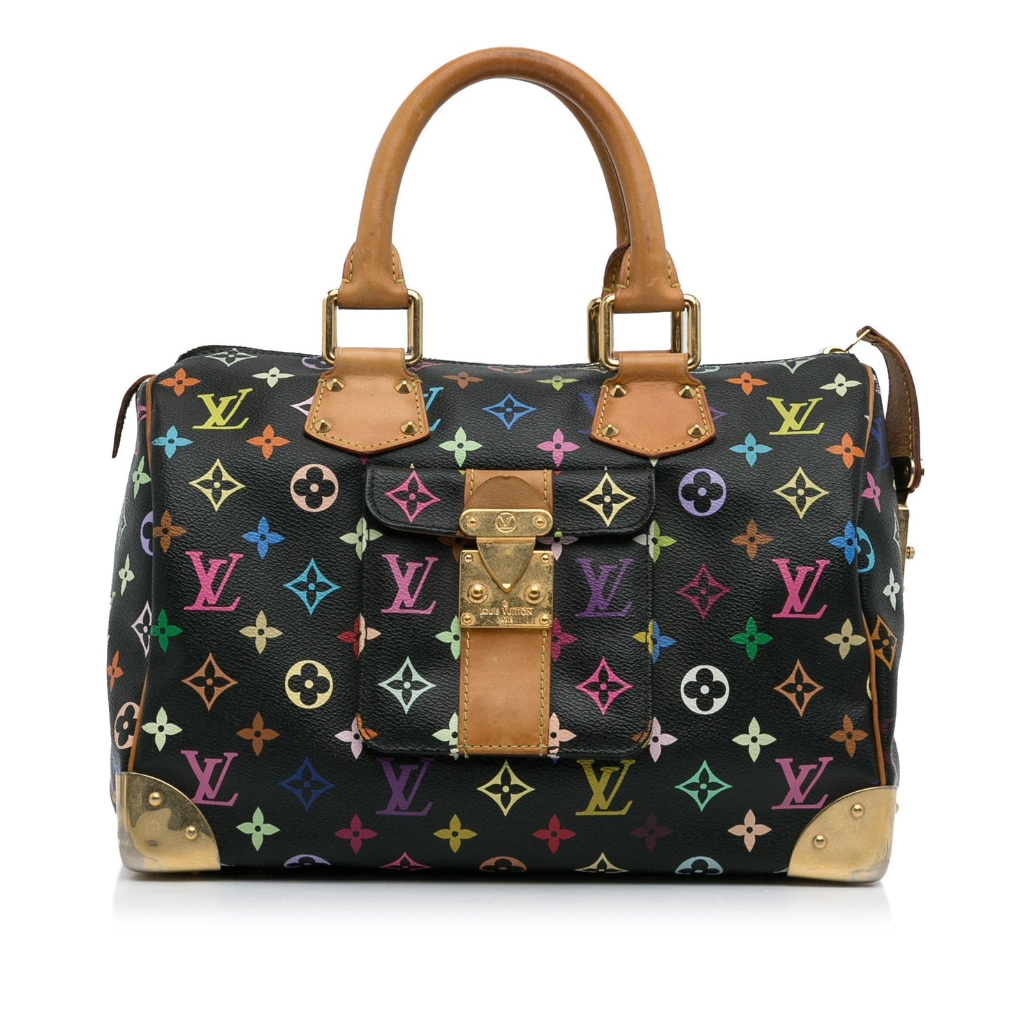 Louis Vuitton Monogram Multicolore Speedy 30 (SHG-3AAV55)