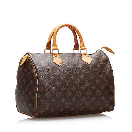 Louis Vuitton Monogram Speedy 30 (SHG-ouXvfY)