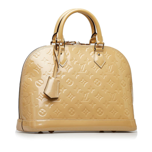 Louis Vuitton Monogram Vernis Alma PM (SHG-YSzmk9)
