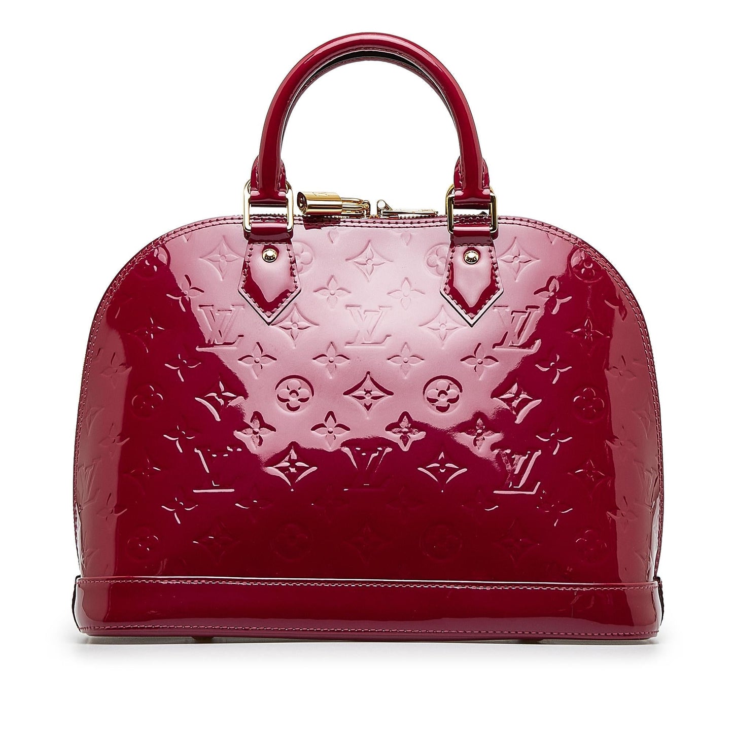 Louis Vuitton Monogram Vernis Alma PM (SHG-fGgxKm)