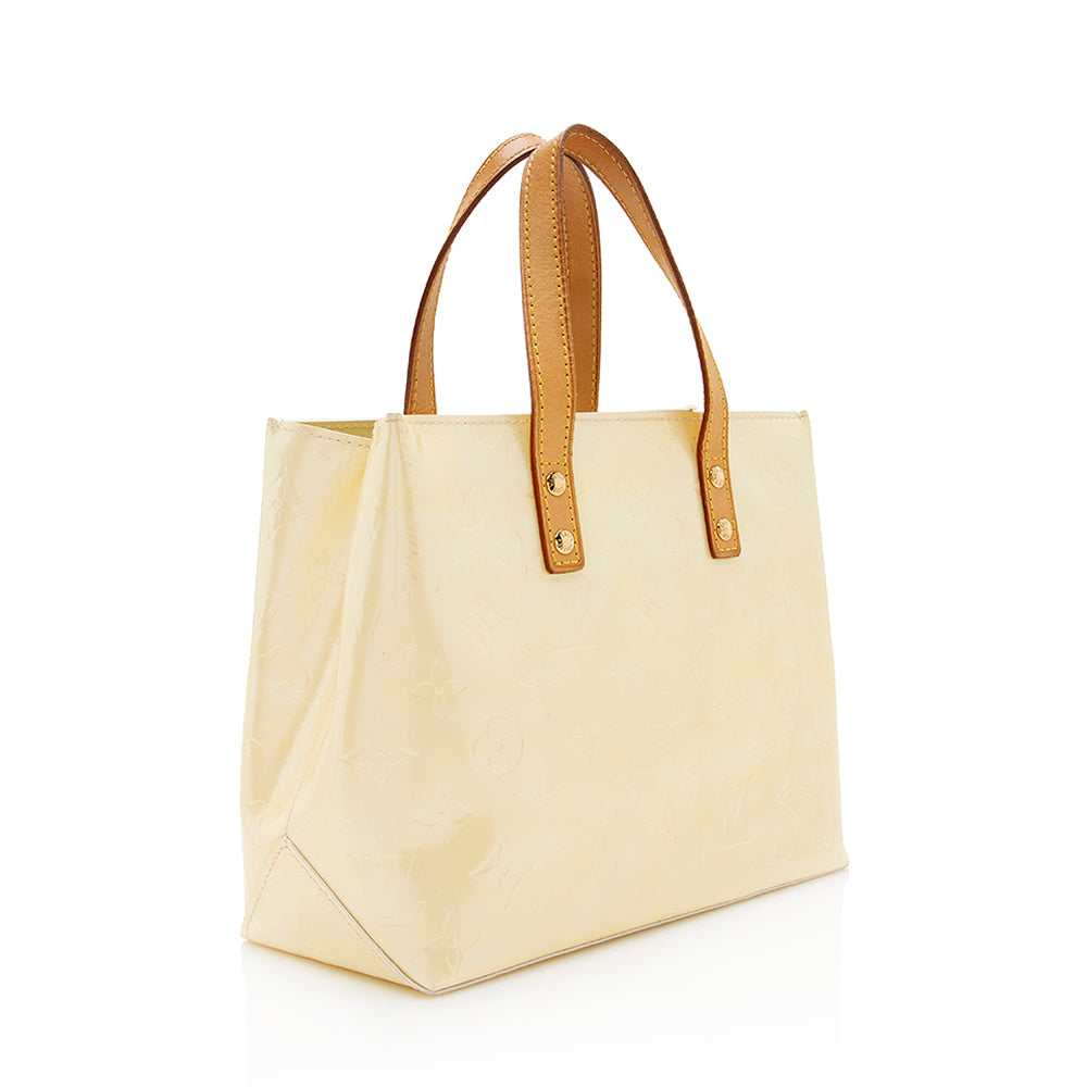 Louis Vuitton Monogram Vernis Reade PM Tote (SHF-21267)