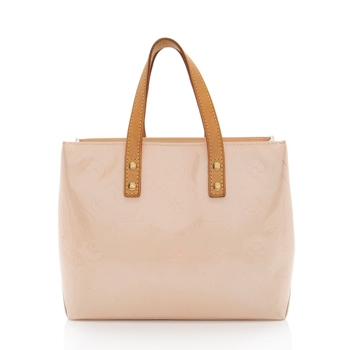 Louis Vuitton Monogram Vernis Reade PM Tote (SHF-5baQ5S)