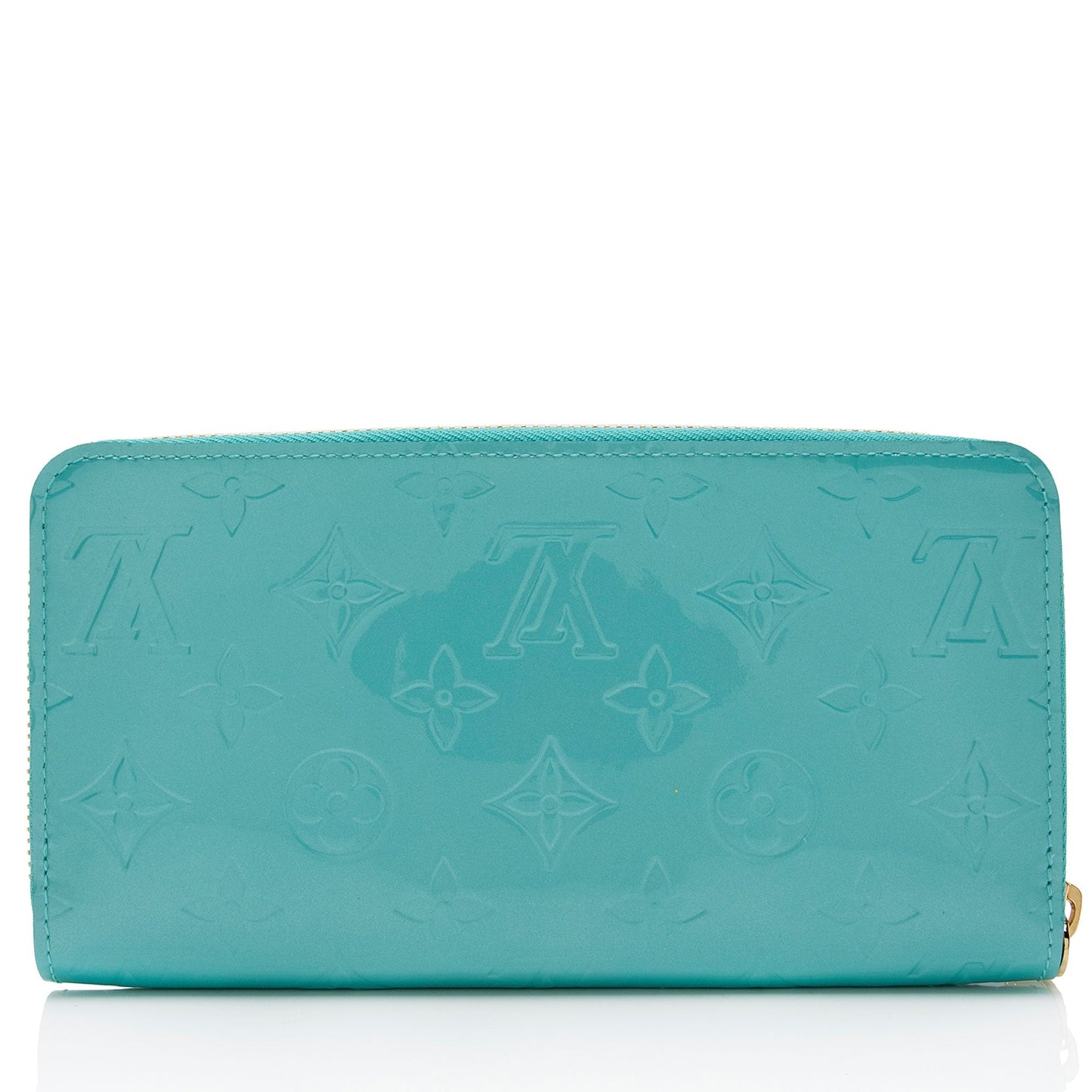 Louis Vuitton Monogram Vernis Zippy Wallet (SHF-O2jrNf)
