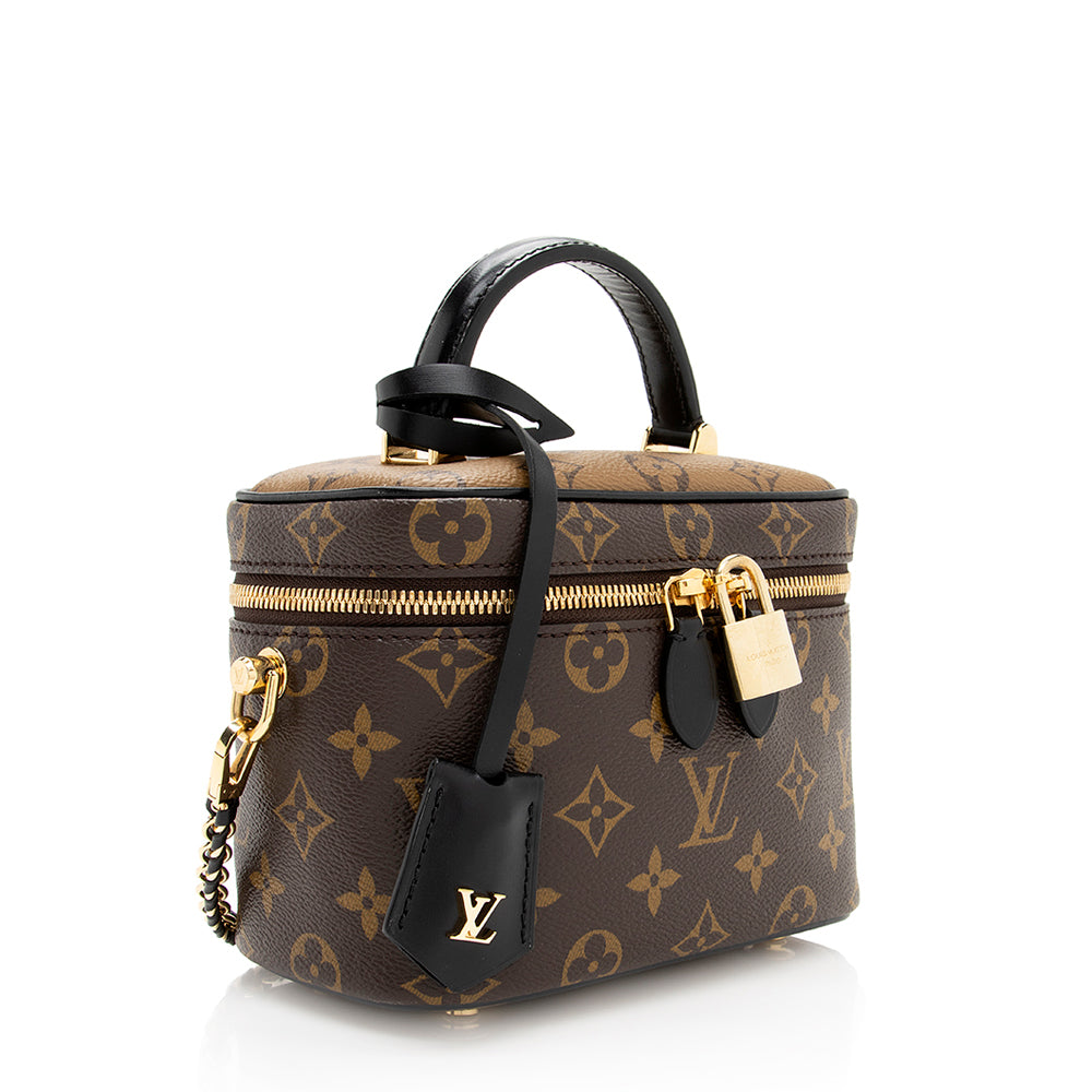 Louis Vuitton Reverse Monogram Vanity PM Shoulder Bag (SHF-NZaryS)