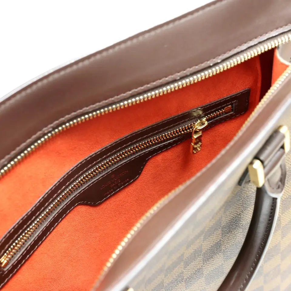 Louis Vuitton Sac Plat Venice Damier Ebene Monogram Canvas Crossbody Bag LV-B0526P-0001