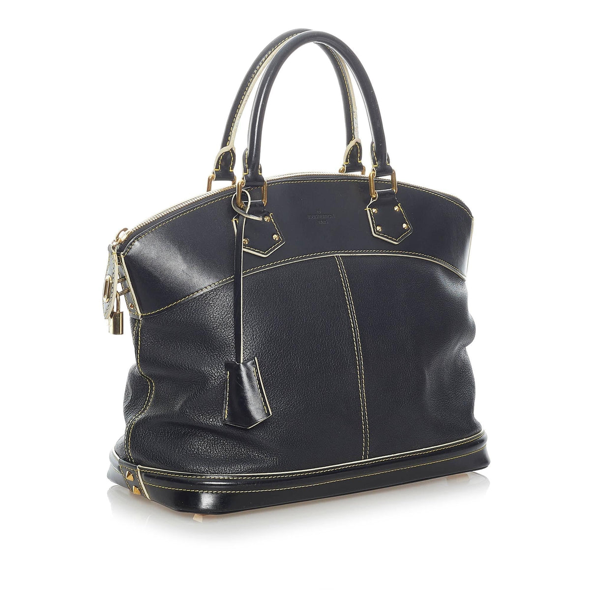 Louis Vuitton Suhali Lockit MM (SHG-31635)