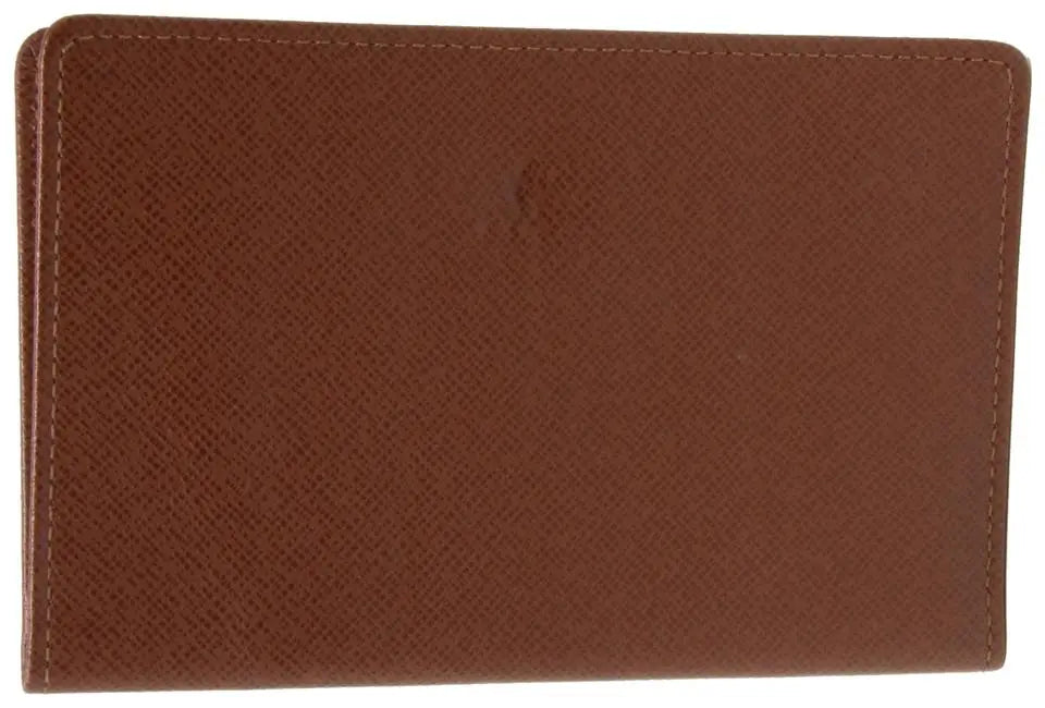 Louis Vuitton Taiga Leather Bifold ID Card Wallet LV-W0930P-0410