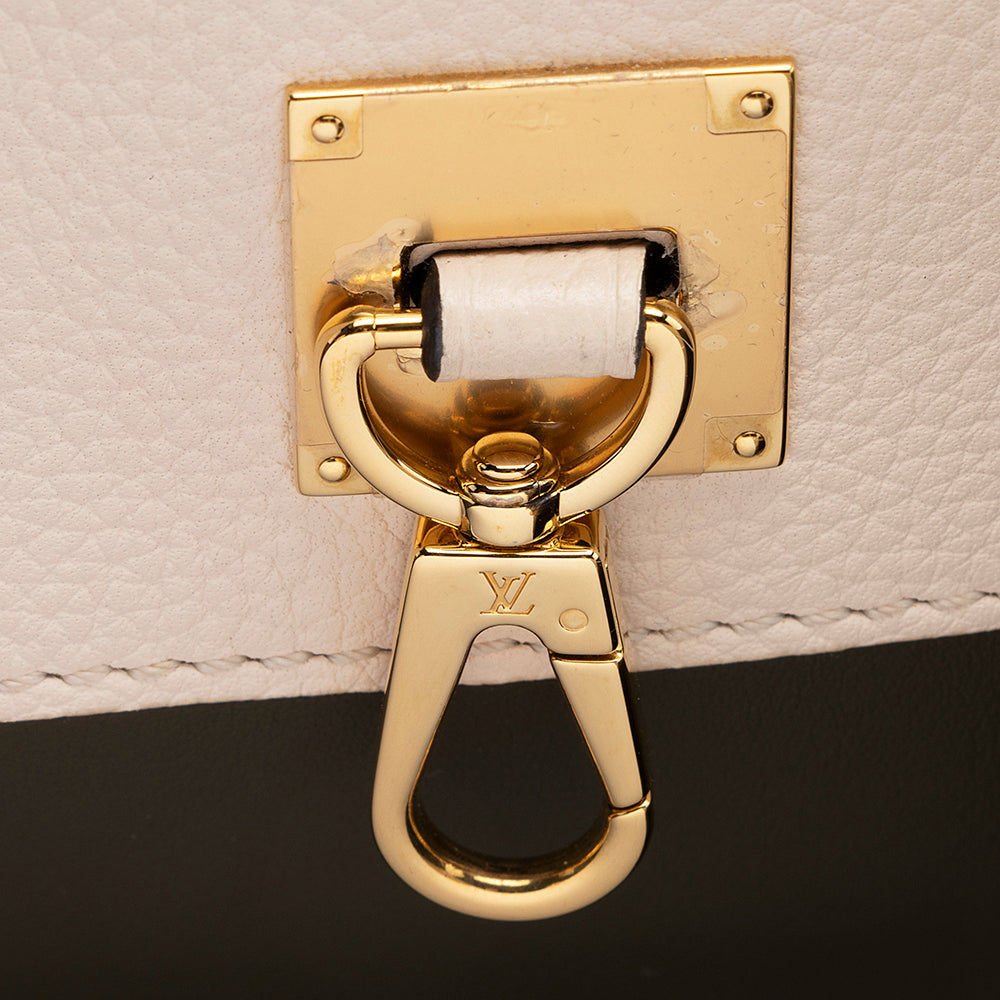 Louis Vuitton Taurillon CIty Steamer MM Tote (SHF-22526)