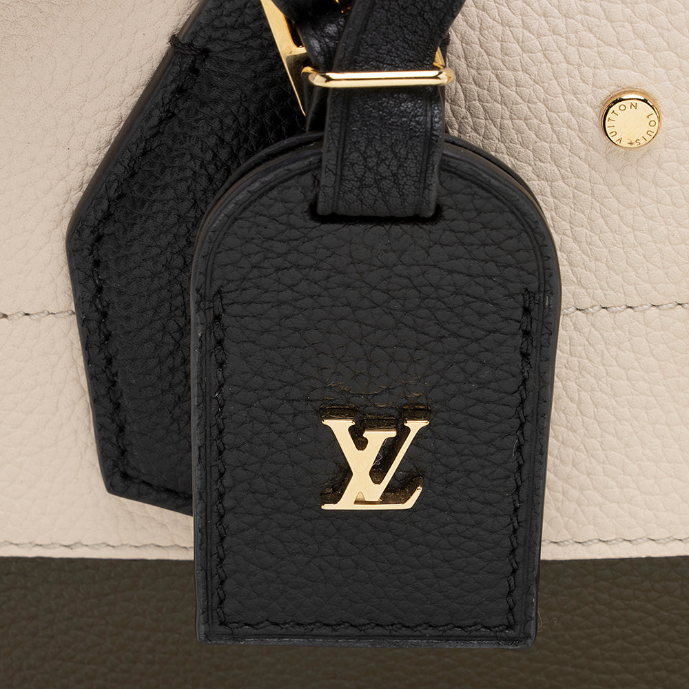 Louis Vuitton Taurillon CIty Steamer MM Tote (SHF-22526)