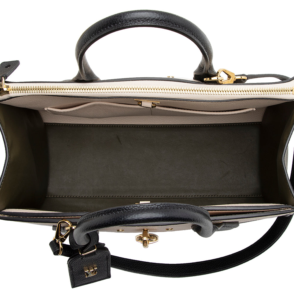 Louis Vuitton Taurillon CIty Steamer MM Tote (SHF-22526)