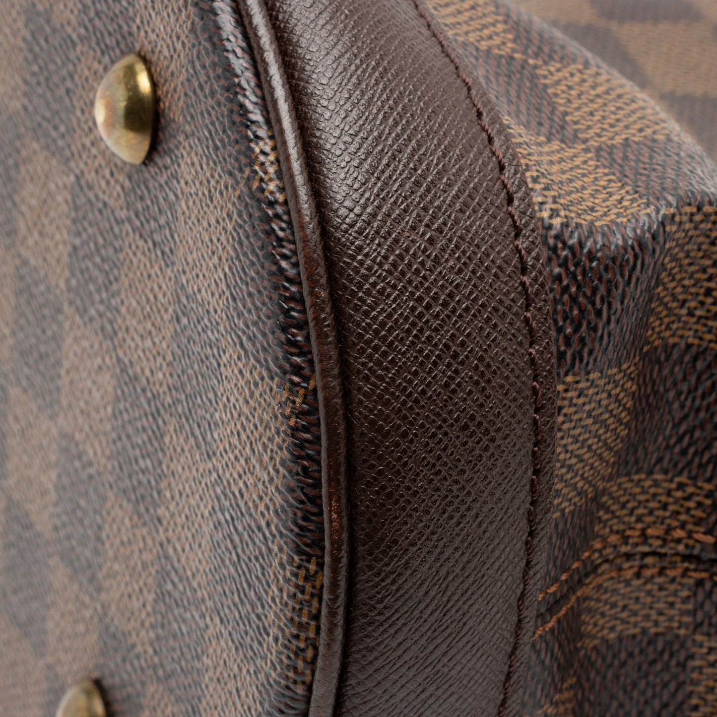 Louis Vuitton Vintage Damier Ebene Marais Bucket Tote (SHF-RnHIWY)