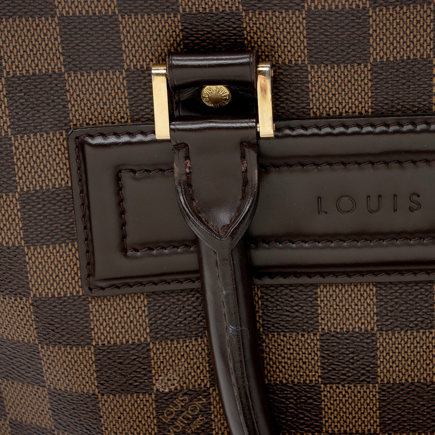Louis Vuitton Vintage Damier Ebene Venice GM Tote (SHF-22407)