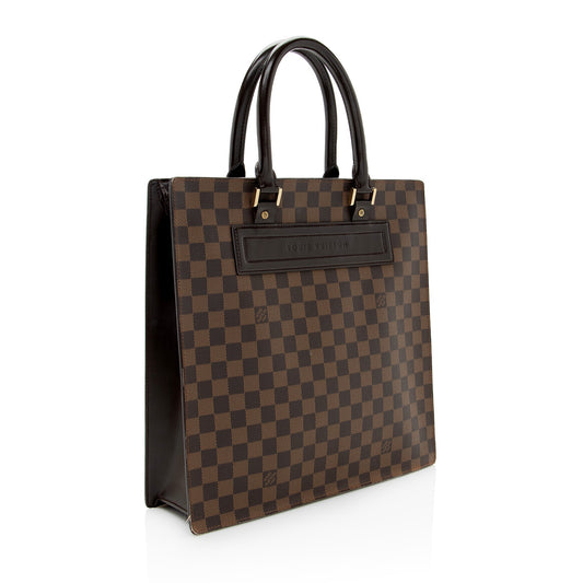Louis Vuitton Vintage Damier Ebene Venice GM Tote (SHF-22407)