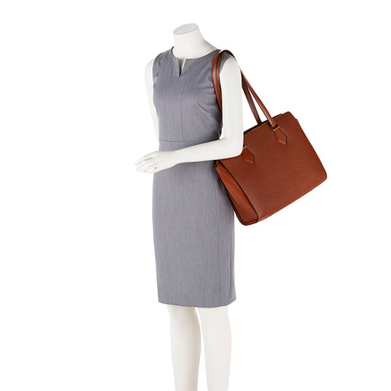 Louis Vuitton Vintage Epi Leather Duplex Tote (SHF-19003)