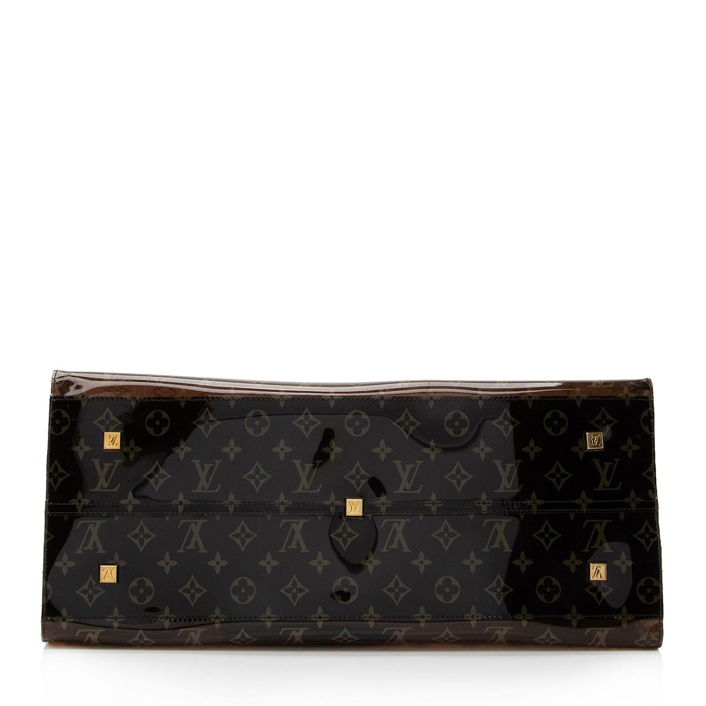 Louis Vuitton Vintage Limited Edition Monogram Vinyl Ambre Cruise Tote (SHF-FfiVXi)