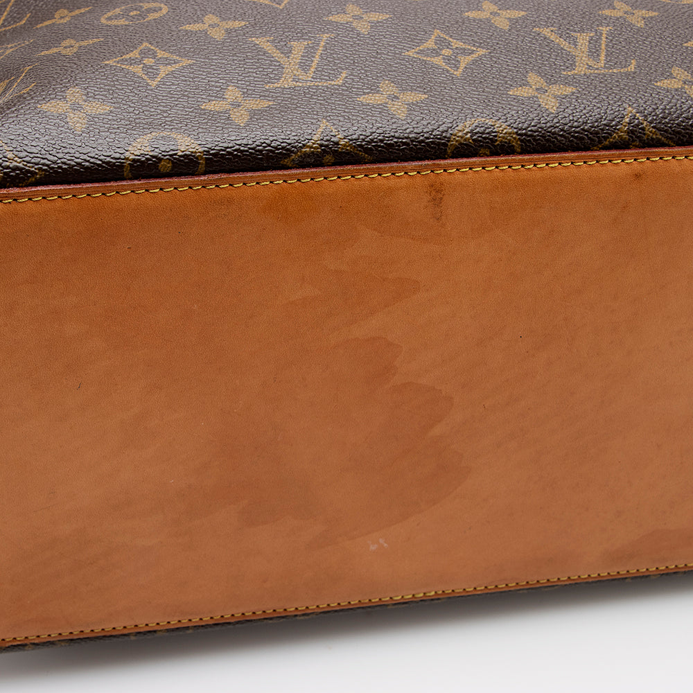 Louis Vuitton Vintage Monogram Canvas Cabas Mezzo Tote (SHF-15326)