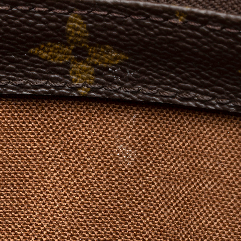 Louis Vuitton Vintage Monogram Canvas Cabas Mezzo Tote (SHF-21400)