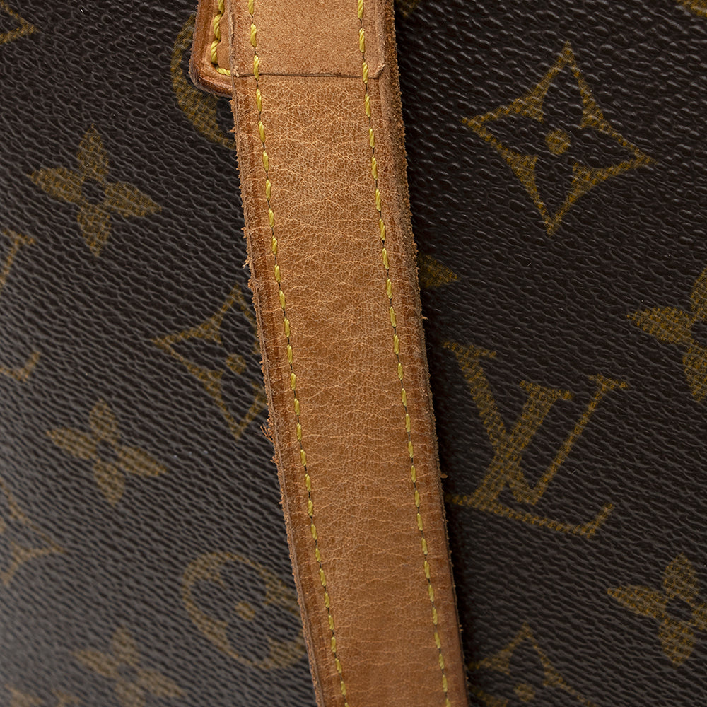 Louis Vuitton Vintage Monogram Canvas Cabas Mezzo Tote (SHF-21400)