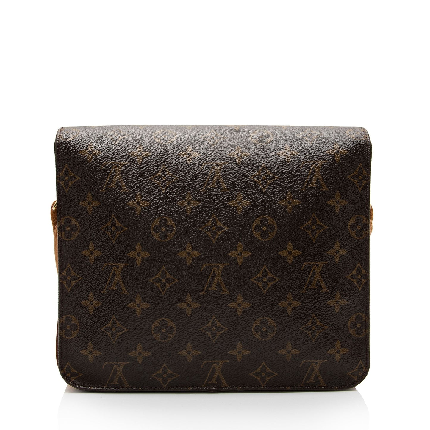Louis Vuitton Vintage Monogram Canvas Cartouchiere GM Shoulder Bag (SHF-yJImEg)