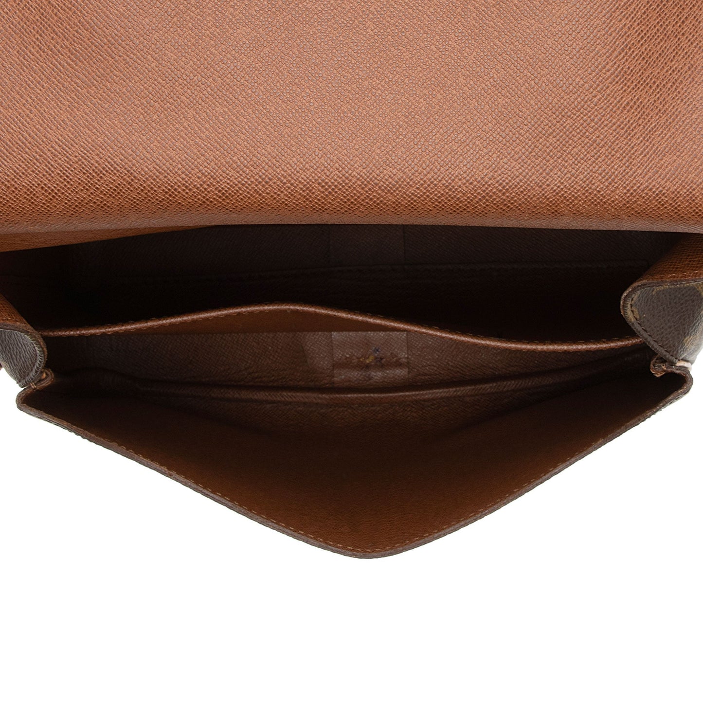 Louis Vuitton Vintage Monogram Canvas Cartouchiere GM Shoulder Bag (SHF-yJImEg)